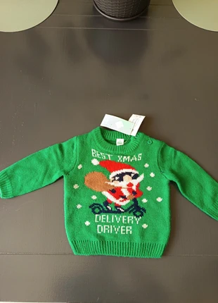 Pull Noël garçon 9 mois, marque: Tex Baby, état: Neuf avec étiquette, taille: 9-12 mois / 74 cm, 6,00 €, 7,00 € Protection acheteurs incluse