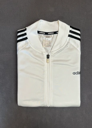 Veste vintage Adidas blanche zippée taille L, marca: adidas, estado: Muito bom, tamanho: L, €35.00, €37.45 inclui Proteção do Comprador