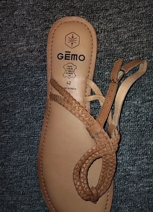 Sandales d'été femme, brand: Gémo, condition: Good, size: 42, €4.00, €4.90 includes Buyer Protection