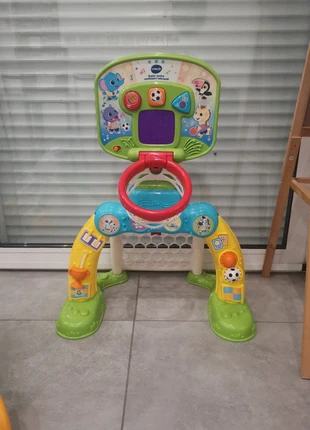 But de football + panier de basket pour enfant, brand: VTech, condizioni: Buone, taglia: 9-12 mesi / 74 cm, €1.00, €1.75 include la Protezione acquisti