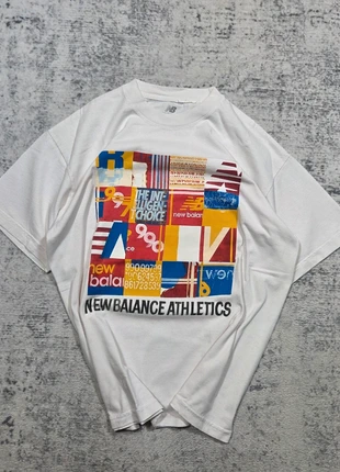 👕 T-shirt New Balance Athletics Blanc M Homme Vintage Graphique, brand: New Balance, condition: Very good, size: M, €24.99, €26.94 includes Buyer Protection Pro