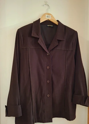 Chaqueta antelina, brand: Local, condizioni: Nuovo senza cartellino, taglia: S / IT 40 / EU 36, €6.00, €7.00 include la Protezione acquisti