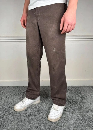 Pantalon Chino pour Homme Dickies taille W30 L30 Baggy Large Wide Workwear AA1501, marke: Dickies, zustand: Sehr gut, größe: W30 | DE 46, 6,00 €, 7,00 € beinhaltet Vinted-Käuferschutz Pro