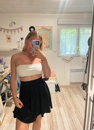 Jupe écolière noire, marque: Anna Field, état: Très bon état, taille: S / 36 / 8, 4,00 €, 4,90 € Protection acheteurs incluse