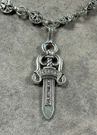 Pendentif Chrome Hearts - Acier – 50cm – Neuf, marke: Chrome Hearts, zustand: Sehr gut, 24,99 €, 26,94 € inklusive Vinted-Käuferschutz