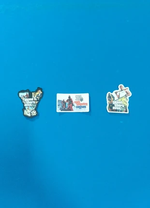 Autocolantes GTA V, Conjunto 3, staat: Nieuw, € 1,00, € 1,75 inclusief Kopersbescherming