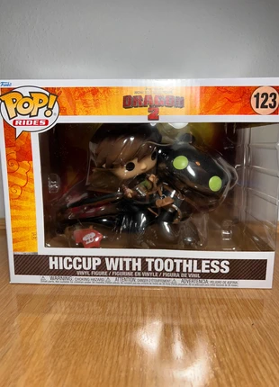 Funko Pop! Rides Hiccup with Toothless 123, brand: Funko, condizioni: Nuovo con cartellino, taglia: 3 anni / 98 cm, €55.00, €58.45 include la Protezione acquisti