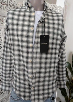 Chemise homme marque Celopman taille M couleur noir et crème C1, merk: CELOPMAN, staat: Heel goed, maat: M, € 19,99, € 21,69 inclusief Kopersbescherming Pro