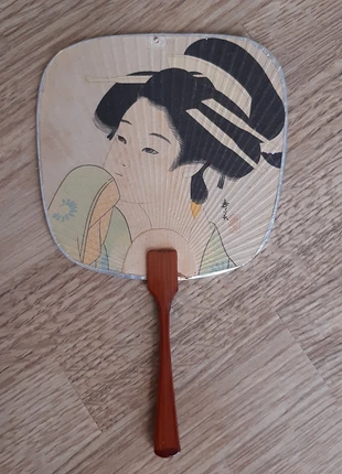 Eventail de style pagaie japonais, condition: Good, €5.00, €5.95 includes Buyer Protection