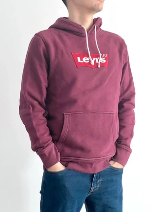 Sweat Capuche Levis hoodie Bordeaux taille M, brand: Levi's, condizioni: Ottime, taglia: M, €9.99, €11.19 include la Protezione acquisti