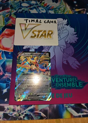 Carte Pokémon - Zacian EX de Nabil 111/159 neuf fr ecarlate et violet-Aventures Ensemble-EV09, marke: Pokémon, zustand: Neu, 5,00 €, 5,95 € inklusive Vinted-Käuferschutz
