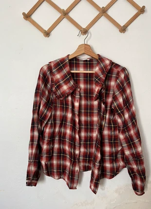 Camisa aos quadrados, merk: Springfield, staat: Heel goed, maat: XS / 34 / 6, € 2,00, € 2,80 inclusief Kopersbescherming