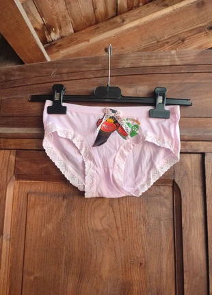 Culotte coton rose strawberry, marque: JSP, état: Neuf avec étiquette, taille: M / 38 / 10, 3,00 €, 3,85 € Protection acheteurs incluse