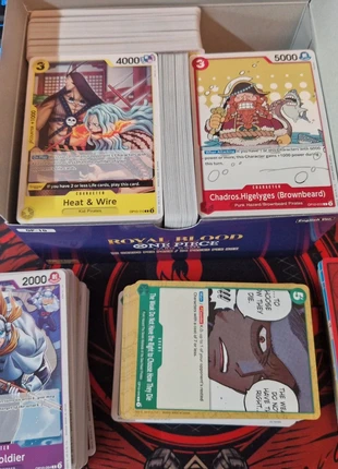 One Piece op10 TCG bulk 555 cards, merk: Bandai, staat: Heel goed, € 18,00, € 19,60 inclusief Kopersbescherming