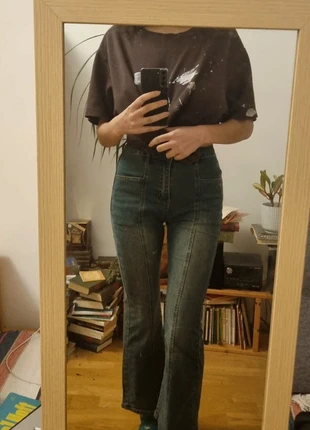 Vintage-wash bootcut jeans, marke: Sonstiges, zustand: Neu, größe: S / 36 / 8, 25,00 €, 26,95 € inklusive Vinted-Käuferschutz