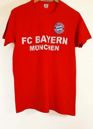 Camiseta Roja FC Bayern Munich Talla M Fruit of the Loom Retro, marque: Fruit of the Loom, état: Bon état, taille: M, 12,00 €, 13,30 € Protection acheteurs incluse