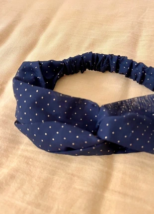 Bandeau cheveux femme - taille unique - très bon état, noir et pois dorés, marque: Camaïeu, état: Très bon état, 2,00 €, 2,80 € Protection acheteurs incluse