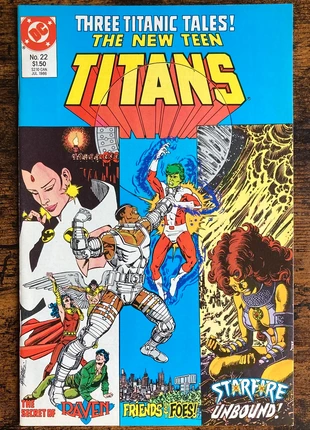 The New Teen Titans (V2) #22 - July 1986  🔥 Mother Mayhem & Blackfire appearance - DC Comics US VO, staat: Heel goed, € 8,90, € 10,05 inclusief Kopersbescherming Pro