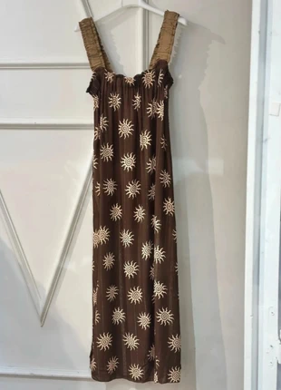 Robe longue bretelle marron sunshine 36-44 Aprilvintage, marca: April vintage, estado: Muy bueno, tamaño: Talla única, 39,00 €, 41,65 € Protección al comprador Pro incluida