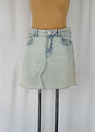 Jupe en jean délavé avec poches avant et ourlet effiloché Jennyfer Taille 40 - J27, brand: Jennyfer, condition: Very good, size: L / 40 / 12, €6.00, €7.00 includes Buyer Protection Pro
