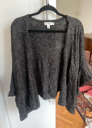 Cardigan Calvin Klein femme gris noir taille s, brand: Calvin Klein, condition: Very good, size: S / 36 / 8, €7.90, €9.00 includes Buyer Protection