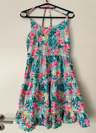 🌺 Bunt geblümtes Strandkleid von Hunkemöller 🌞, marque: Hunkemöller, état: Très bon état, taille: M / 38 / 10, 3,00 €, 3,85 € Protection acheteurs incluse