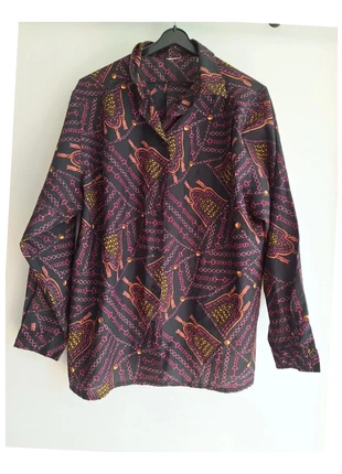 312. Chemise imprimée vintage T42, condizioni: Ottime, taglia: XL / IT 46 / EU 42, €8.00, €9.10 include la Protezione acquisti Pro