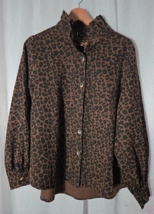 Veste jean femme Leopard S 36, marca: it Hippie, estado: Muito bom, tamanho: S / 36 / 8, €39.90, €42.60 inclui Proteção do Comprador Pro