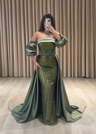 Robe de soirée à surjupe, marca: Sima Couture, estado: Nuevo con etiquetas, tamaño: M / 38 / 10, 100,00 €, 105,70 € Protección al comprador incluida