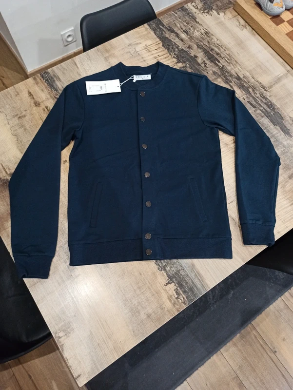 Veste fine a pressions frilivin homme S