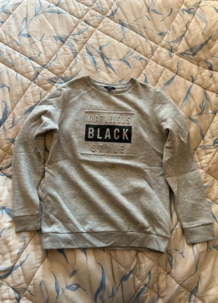 Felpa kiabi grigia cotone, marque: Kiabi, état: Bon état, taille: 14 ans / 164 cm, 3,00 €, 3,85 € Protection acheteurs incluse