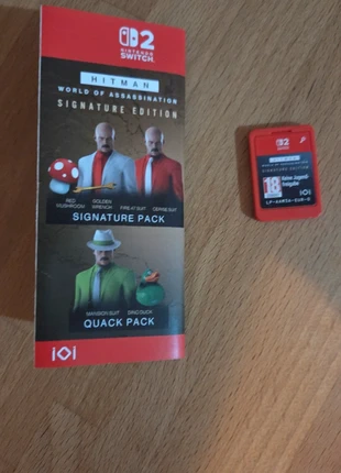 Hitman World Of Assassination Signature Edition Nintendo Switch 2, zustand: Neu, 32,00 €, 34,30 € inklusive Vinted-Käuferschutz