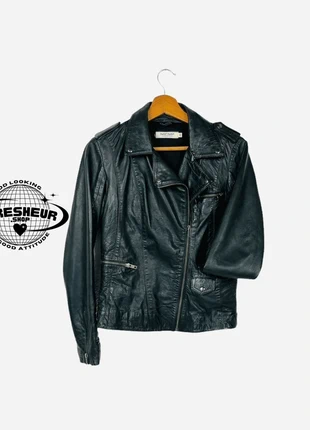 Veste en cuir Naf Naf Noir Style Sexy - XS (A195), brand: Naf Naf, condition: Very good, size: XS / 34 / 6, €69.00, €73.15 includes Buyer Protection Pro