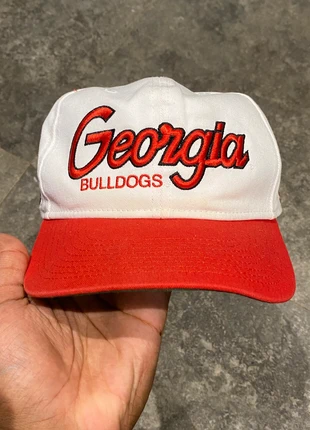 Casquette 90s vintage Sports Spetialities Georgia Bulldogs blanc rouge noir, marque: Sports Spetialities, état: Très bon état, taille: Taille unique, 150,00 €, 158,20 € Protection acheteurs incluse
