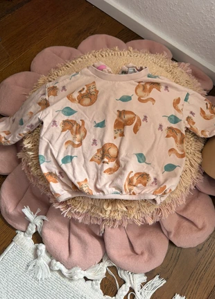 Sweatshirt mit Katzen, merk: Hema, staat: Goed, maat: 12-18 maanden / 80 cm, € 5,00, € 5,95 inclusief Kopersbescherming