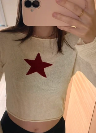 Maille légère étoile, brand: sans marque, condition: Very good, size: XS / 34 / 6, €11.50, €12.78 includes Buyer Protection