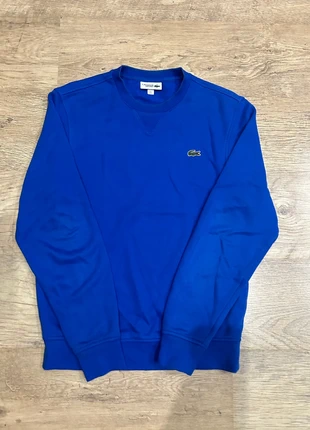 Sweat Lacoste bleu roi, brand: Lacoste, condition: Very good, size: S, €45.00, €47.95 includes Buyer Protection