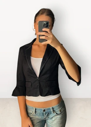 Vintage Cropped jacket giacca Y2K anni 2000, marke: Vintage Dressing, zustand: Sehr gut, größe: S / 36 / 8, 3,90 €, 4,80 € inklusive Vinted-Käuferschutz