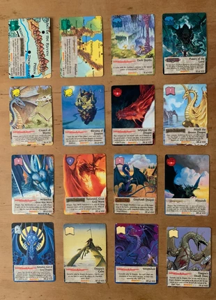 TCG - Lot de 28 cartes différentes - Spellfire - Booster Draconomicon - 1ere édition anglaise, marke: TSR, zustand: Sehr gut, 9,00 €, 10,15 € beinhaltet Vinted-Käuferschutz Pro
