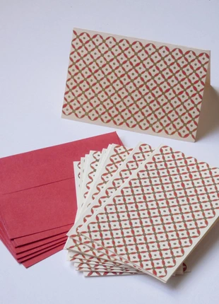 Set 10 enveloppes 10 cartes d'invitation papier carte de voeux, marque: SUKRITI IN PRINT, état: Neuf sans étiquette, 15,00 €, 16,45 € Protection acheteurs incluse