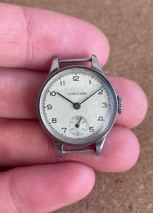 Montre rare longines vintage calatrava à restaurer ancienne, brand: Longines, condition: Satisfactory, size: One size, €150.00, €158.20 includes Buyer Protection
