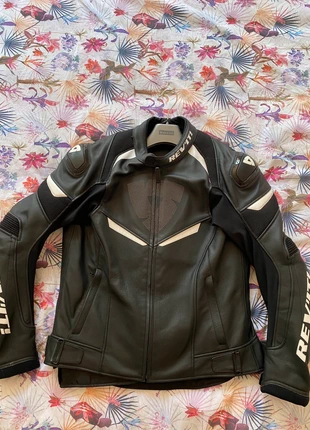 Blouson moto REV IT Convex T54 cuir noir, brand: REV'IT!, condition: Very good, size: L, €350.00, €368.20 includes Buyer Protection