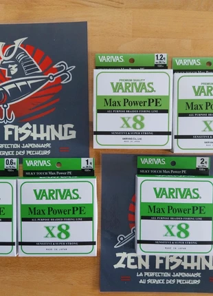 🎣 Tresse Varivas Max Power PE X8 – 150m – Neuve – 6 Tailles Disponibles, merk: Varivas, staat: Nieuw met prijskaartje, € 30,00, € 32,20 inclusief Kopersbescherming Pro