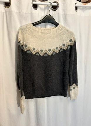 Pull gris et beige TAO 14 ans, marque: TAO, état: Très bon état, taille: 14 ans / 164 cm, 3,00 €, 3,85 € Protection acheteurs incluse