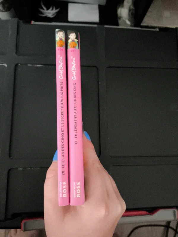 Lot de 2 livres "enlèvement au club des cinq" - photo numéro 8