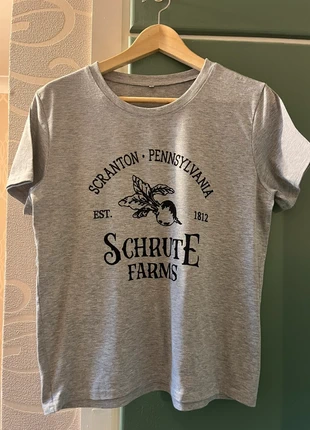 The Office T-shirt Dwight, merk: the office, staat: Nieuw zonder prijskaartje, maat: L / 40 / 12, € 12,00, € 13,30 inclusief Kopersbescherming