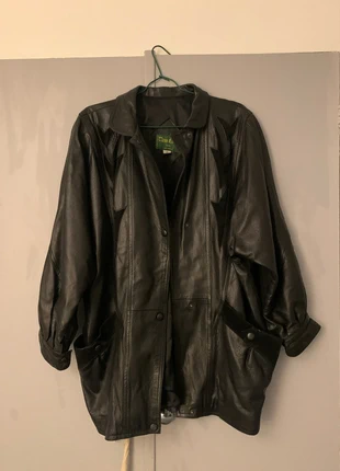 Veste blouson en cuir vintage, marke: New look paris, zustand: Sehr gut, größe: L / 40 / 12, 70,00 €, 74,20 € inklusive Vinted-Käuferschutz