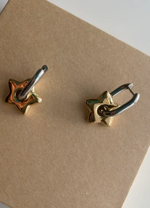 Oval Star Earrings, brand: HiddenGems, condition: New with tags, £4.00, £4.90 includes Buyer Protection Pro