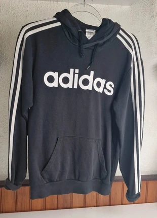 💥SOLDÉ💥 Sweat à capuche Adidas noir – Taille S, marke: adidas, zustand: Sehr gut, größe: S, 8,00 €, 9,10 € inklusive Vinted-Käuferschutz