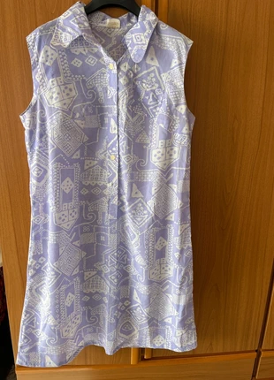 Abito vintage estivo senza maniche lilla/bianco, marke: Vintage Dressing, zustand: Sehr gut, größe: M / 38 / 10, 8,00 €, 9,10 € inklusive Vinted-Käuferschutz